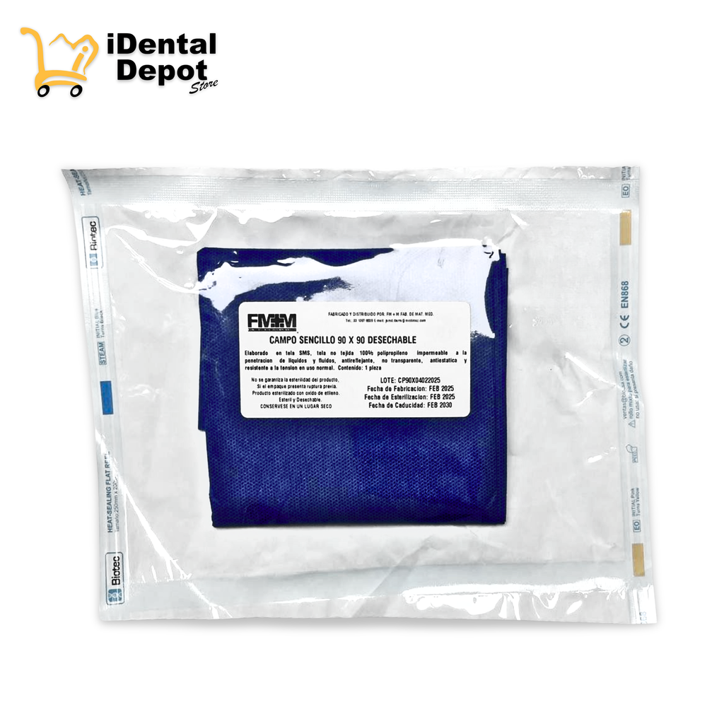 CAMPO ESTERIL 90X90 M+M