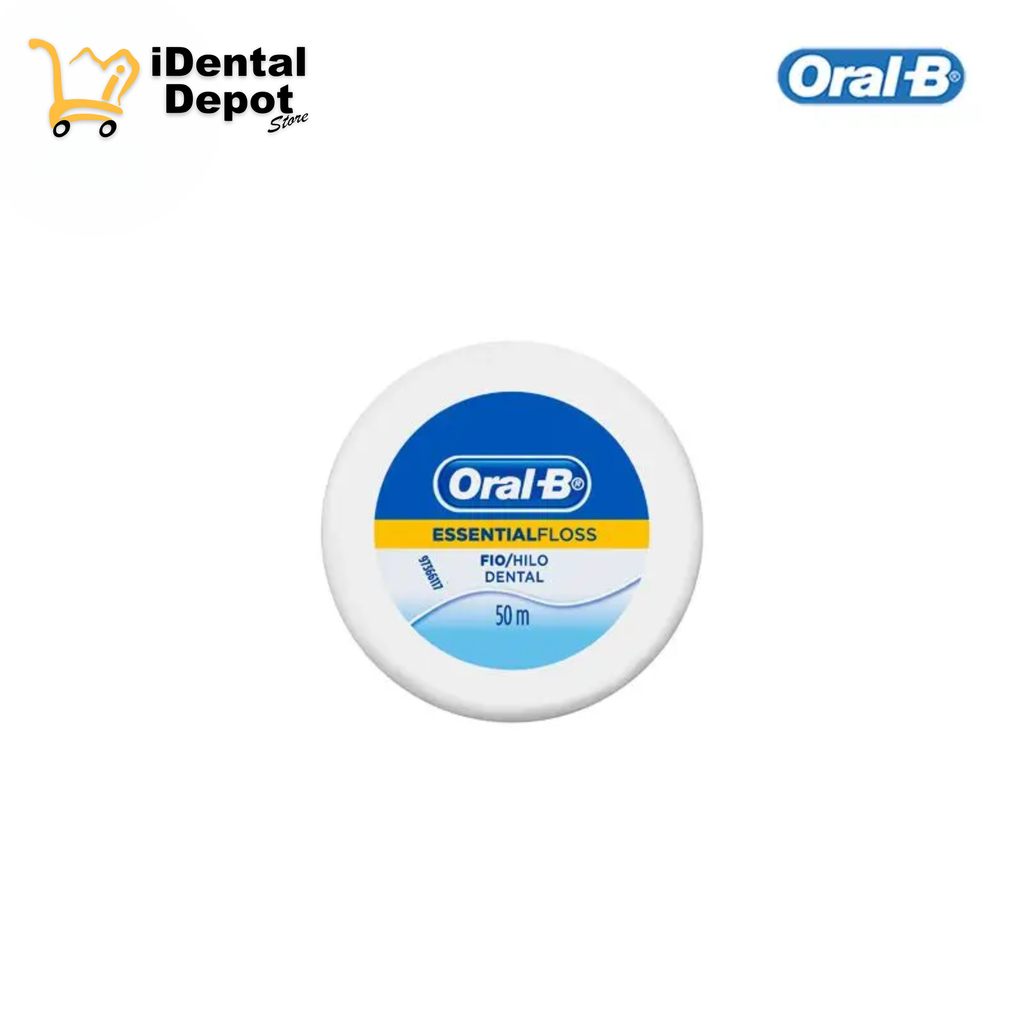 HILO DENTAL ESSENTIAL FLOSS CON CERA 50MTS ORAL-B.