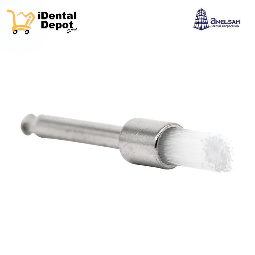 CEPILLO PROFILAXIS CONTRA ÁNGULO BLANCO ANELSAM  BOLSA C/10