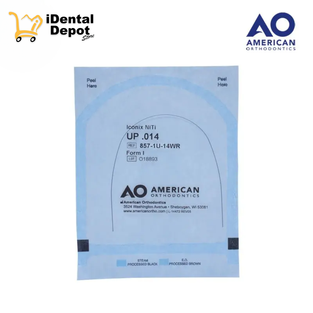 [AO01857-1U-14WR] ARCO ICONIX ESTETICO NITI .014 SUPERIOR INDIVIDUAL