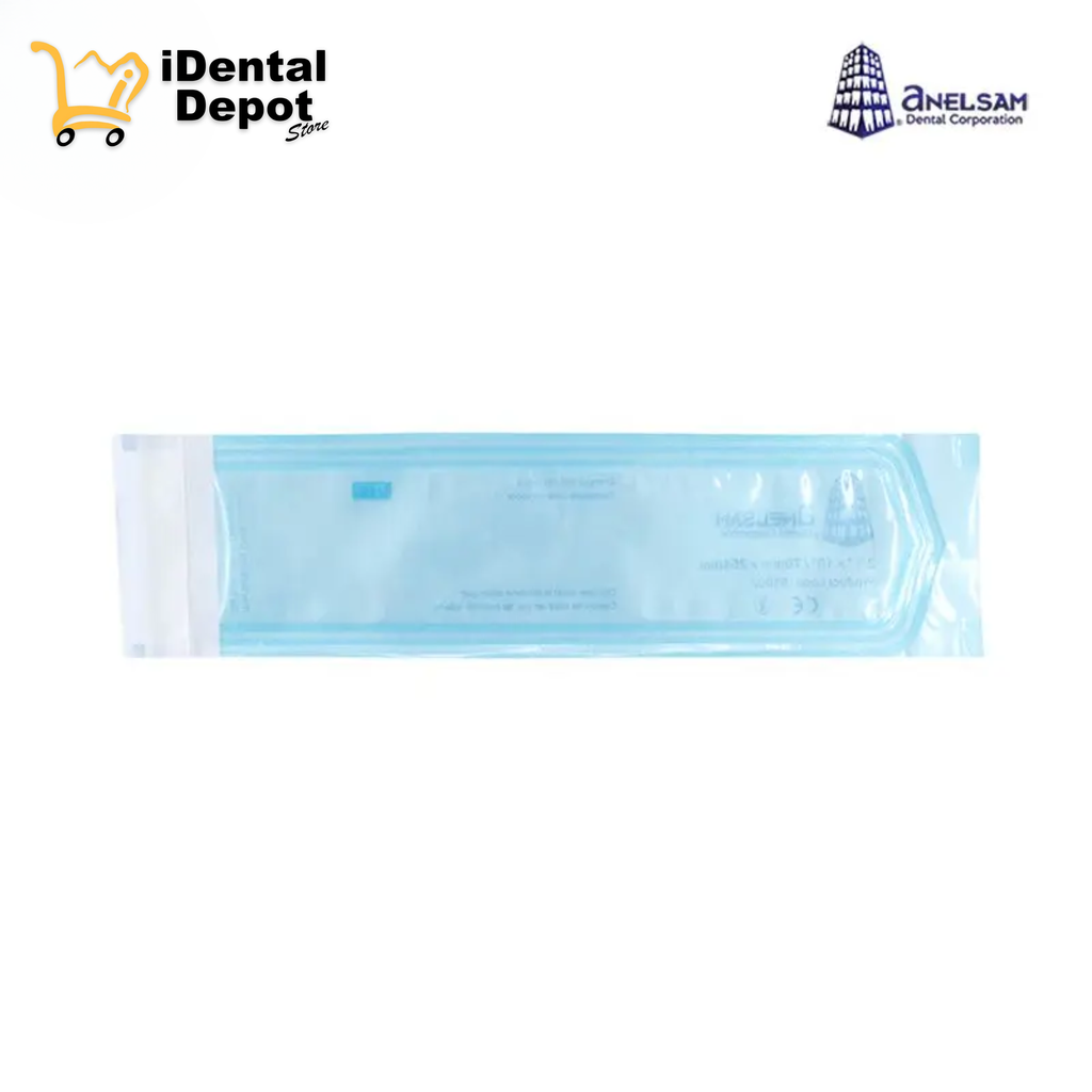 BOLSA PARA ESTERILIZAR 2 3/4X10 ANELSAM PAQ C/200