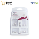 POLIMAX - 12 DISCOS DE FIELTRO IMPREGNADOS DE 9.5MM + MANDRIL 