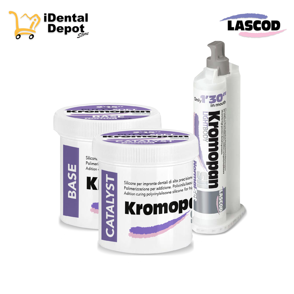 KROMOPAN SIL KIT LIGHT - MAT. DE IMP. MASILLA 2X150mL + 1 LIGERO + 6 PTAS MEZCLADORAS Y 6