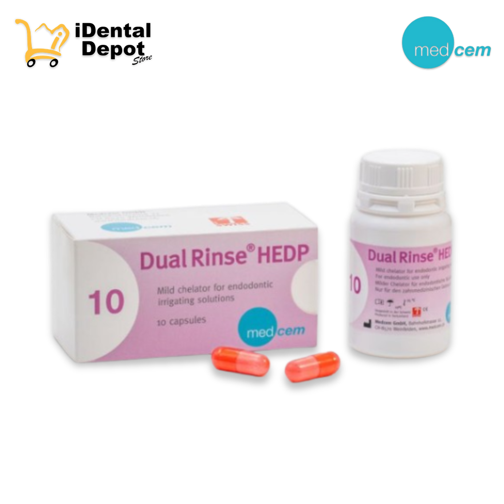 Dual Rinse®HEDP Contenedor c/10 Capsulas