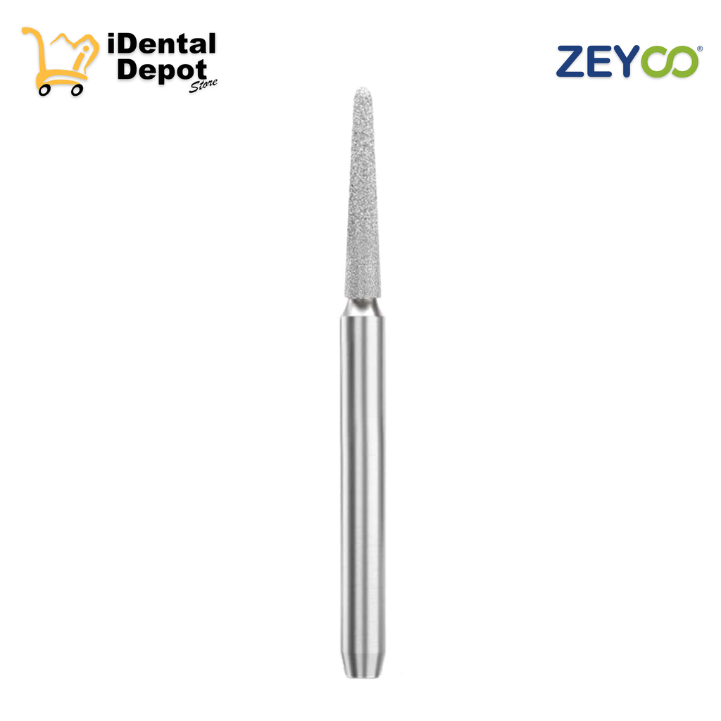 FRESA ZEYCO DIAMANTE 856-014 TRONCOCONICA PTA. REDONDEADA MED CAJA C/10 PZAS BLISTER INDIVIDUAL