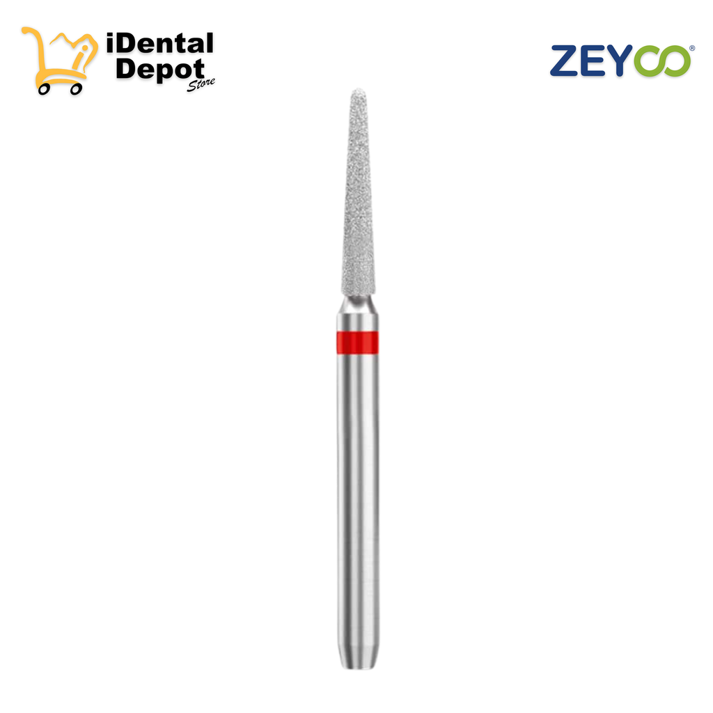 FRESA ZEYCO DIAMANTE 856-014    TRONCOCONICA PTA. REDONDEADA FINA CAJA C/10 PZAS BLISTER INDIVIDUAL