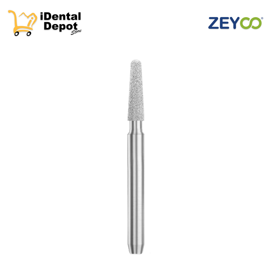 FRESA ZEYCO DIAMANTE 855-016  TRONCOCONICA PTA. REDONDEADA MED CAJAC/10 PZAS BLISTER INDIVIDUAL