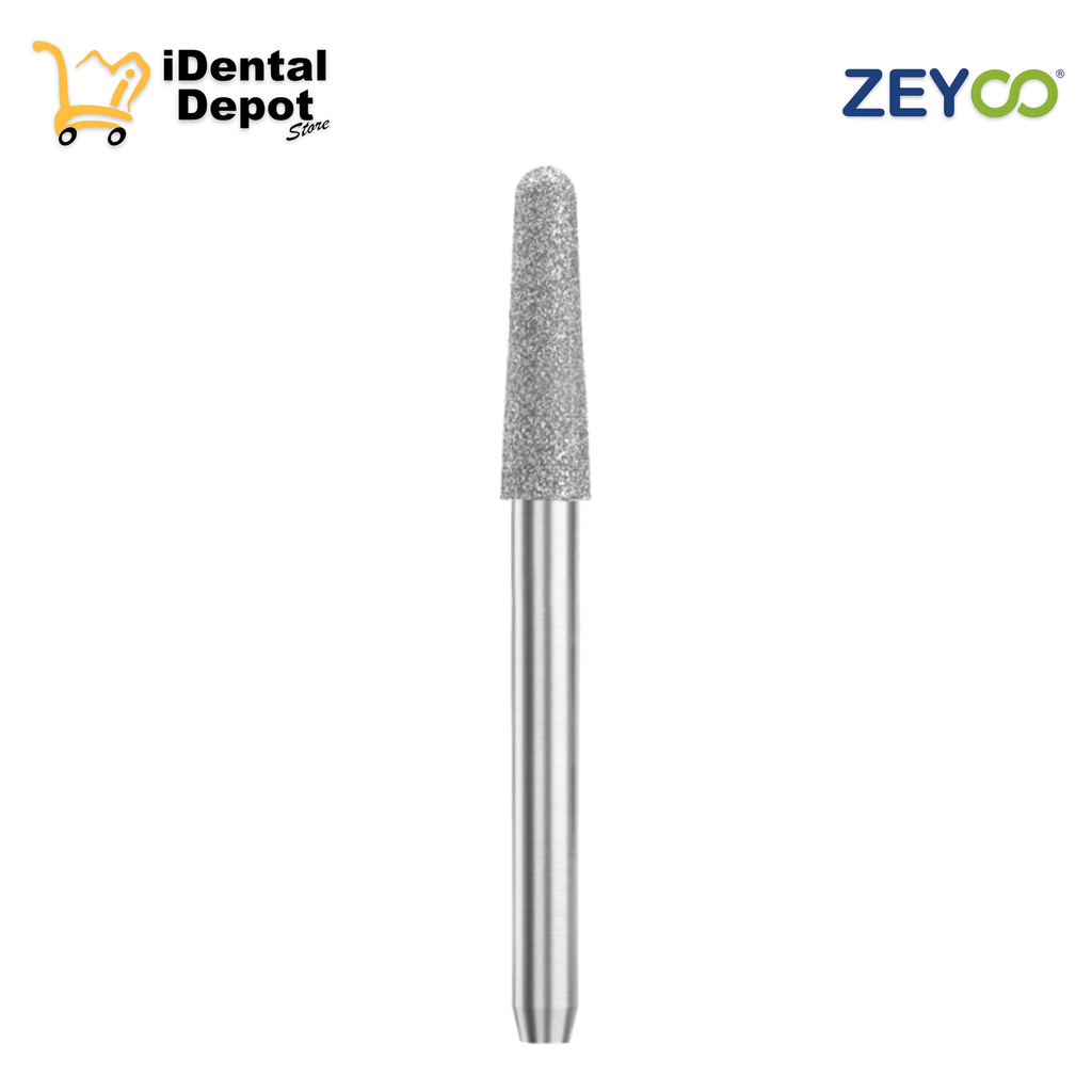 FRESA ZEYCO DIAMANTE 856-021 TRONCOCONICA PTA. REDONDEADA MED CAJA C/10 PZAS BLISTER INDIVIDUAL