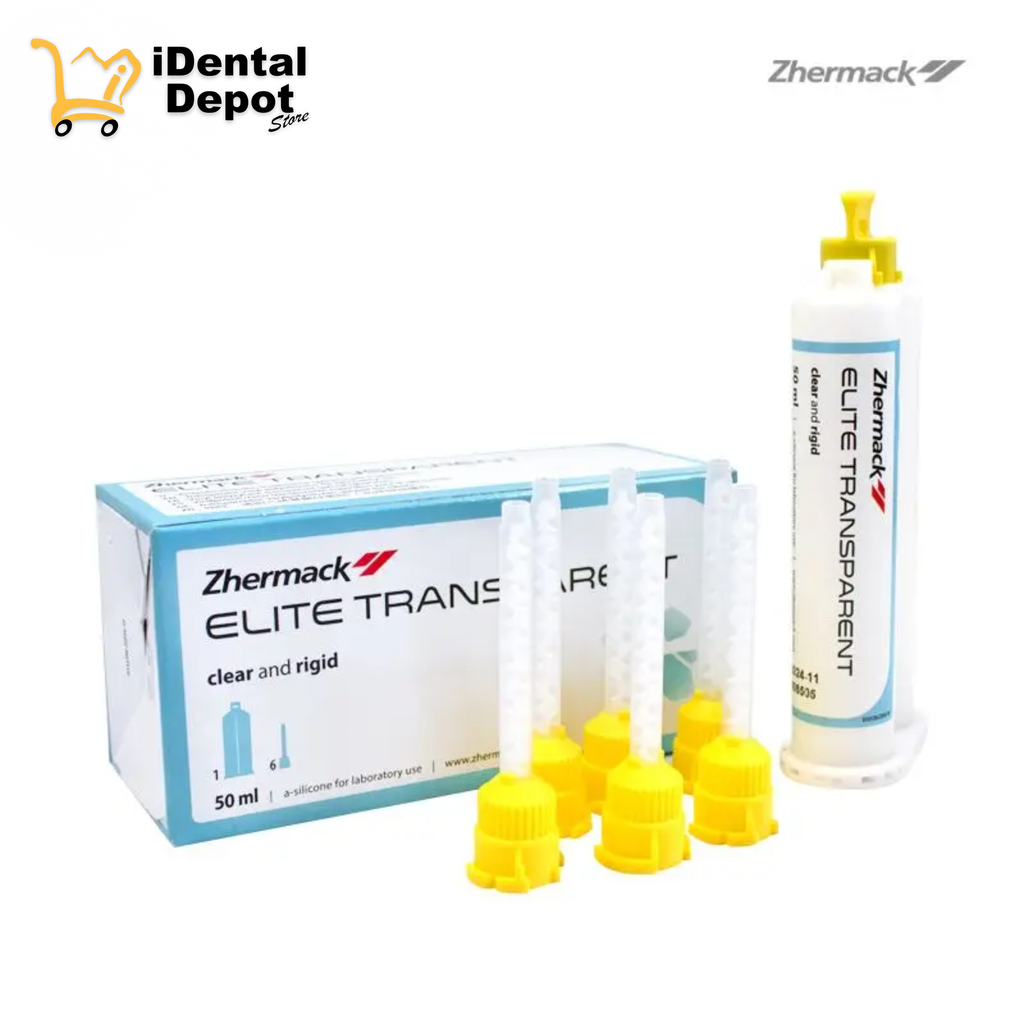 SILICÓN ELITE TRANSPARENTE CARTUCHO 1X50ML 6PTS MEZC AMARILLAS