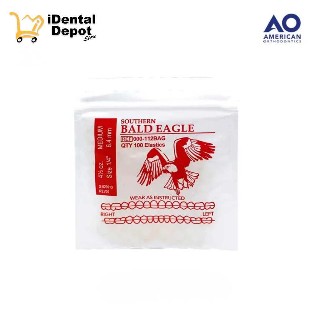 [AO10000-112P5] LIGAS INTRAORALES 4.5oz. 1/4 AGUILA
