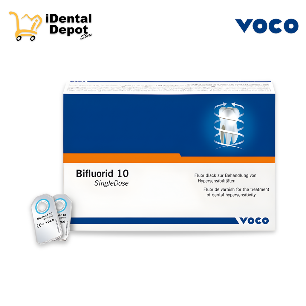 BIFLUORID 10 SINGLE DOSE CON 50 U + ACCESORIOS