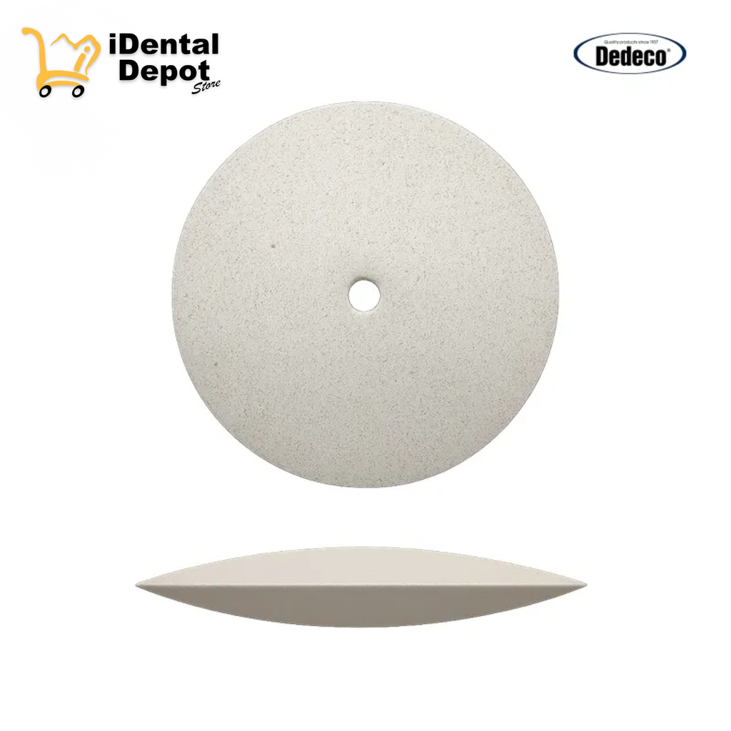 DISCO DE HULE FILO DELGADO BLANCO 7/8 CON 100