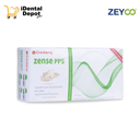 ZENSE PPS MED NATURAL - GUANTE LATEX LISO BAJO POLVO CAJA C/100 PZAS