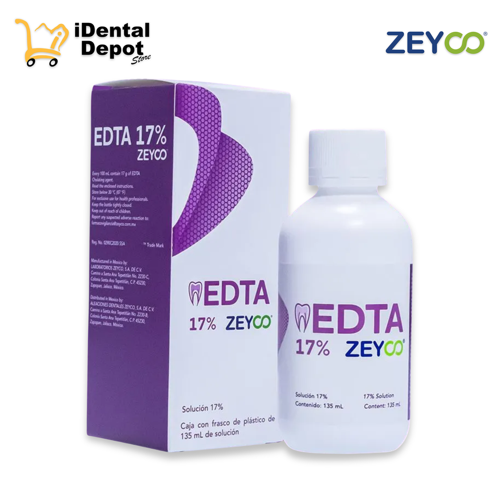 EDTA 17% ZEYCO - IRRIGANTE DE CONDUCTO BOTE 135mL
