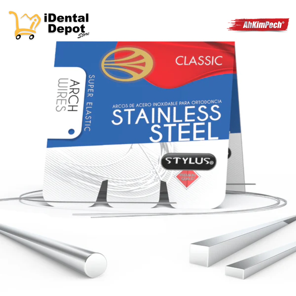 [02-04 SST-10.350] ARCO STAINLESS STEEL .018 U PAQ. C/10 PZAS. STYLUS Q.