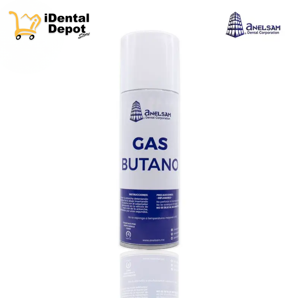 GAS BUTANO PARA SOPLETE 250 ML ANELSAM