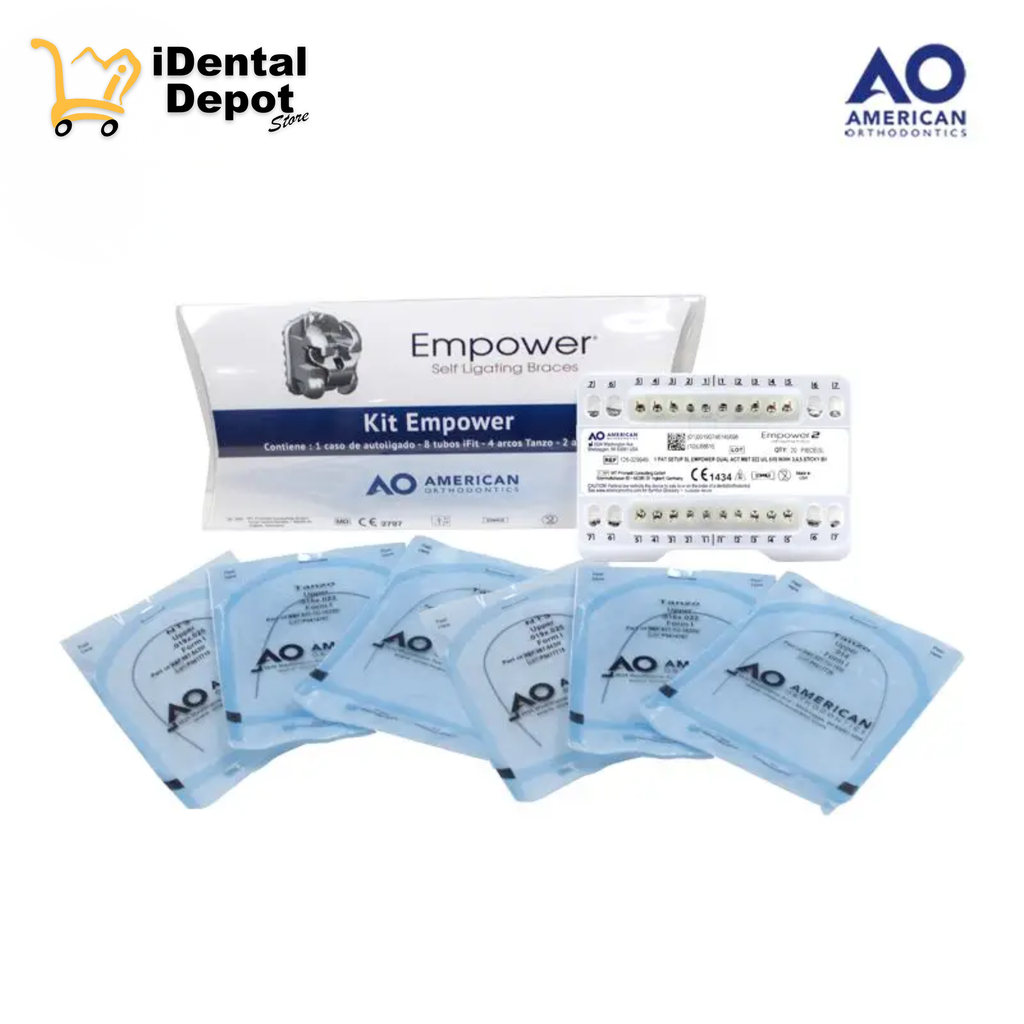 [AOB126-029949KITC/T] KIT EMPOWER AUTOLIGADO MBT .022 C/T Y ARCOS