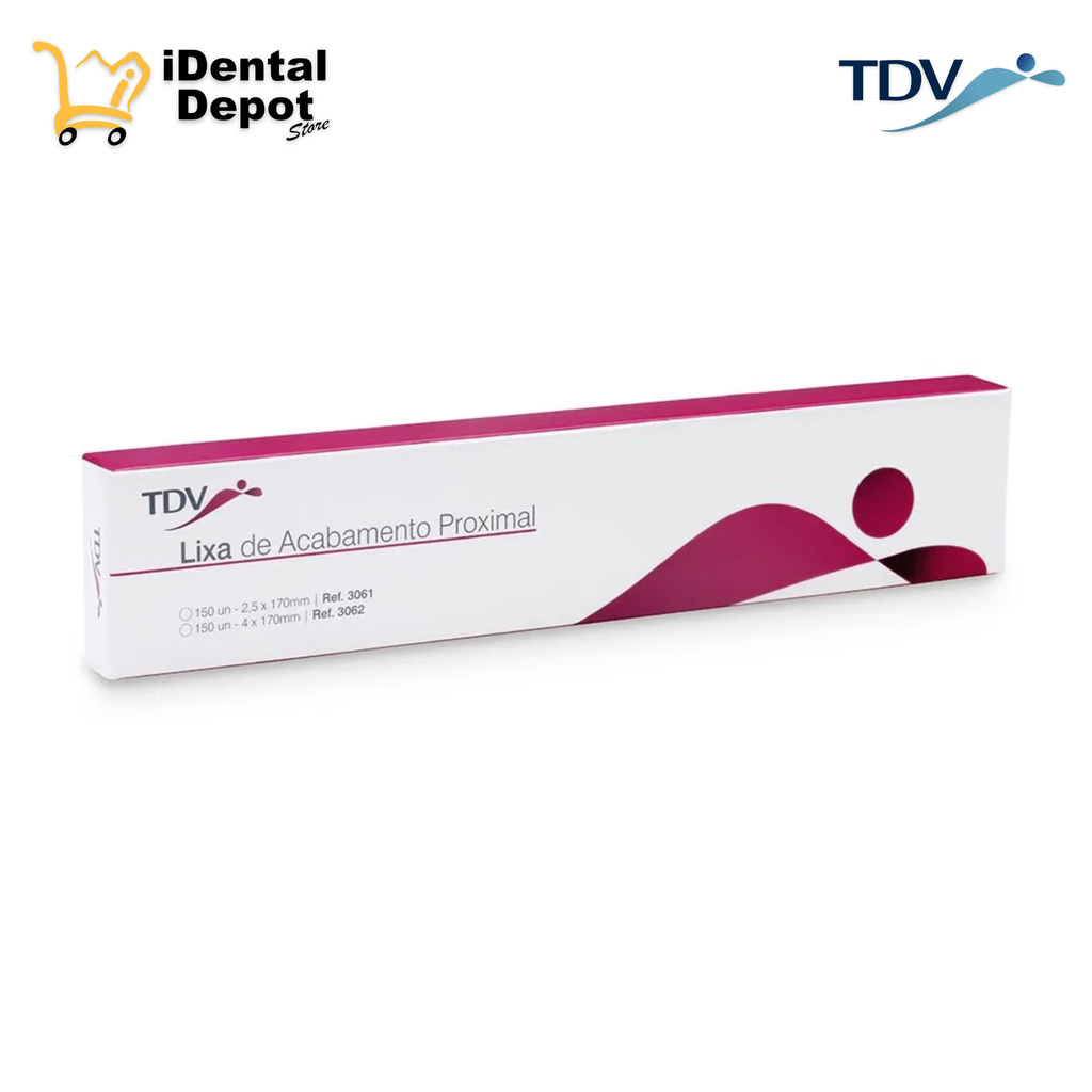 [T-3066] LIJA TERMINACION PROXIMAL - 100 TIRAS 4MM X 170MM
