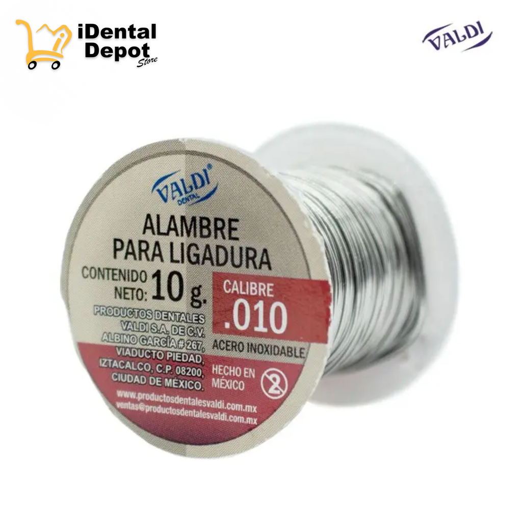 [VALDIRL10] ROLLO LIGADURA METALICA # 10 10grs