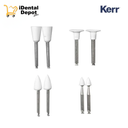 PUNTAS PULIDO RESINA KIT IDENTOFLEX 8 UNID (2 FLAMA, 2 COPA, 2 DISCO, 2 MINIPUNTA)