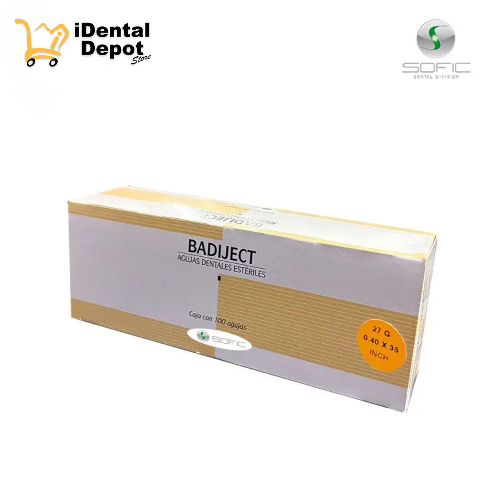 [SOFIC4035L-BA27L] BADIJECT AGUJAS 27 LARGA PAQ C/100