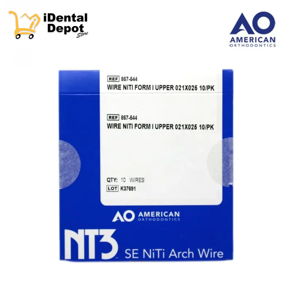 [AO25857-544] ARCO NITI .021 X .025 SUPERIOR PK CON 10