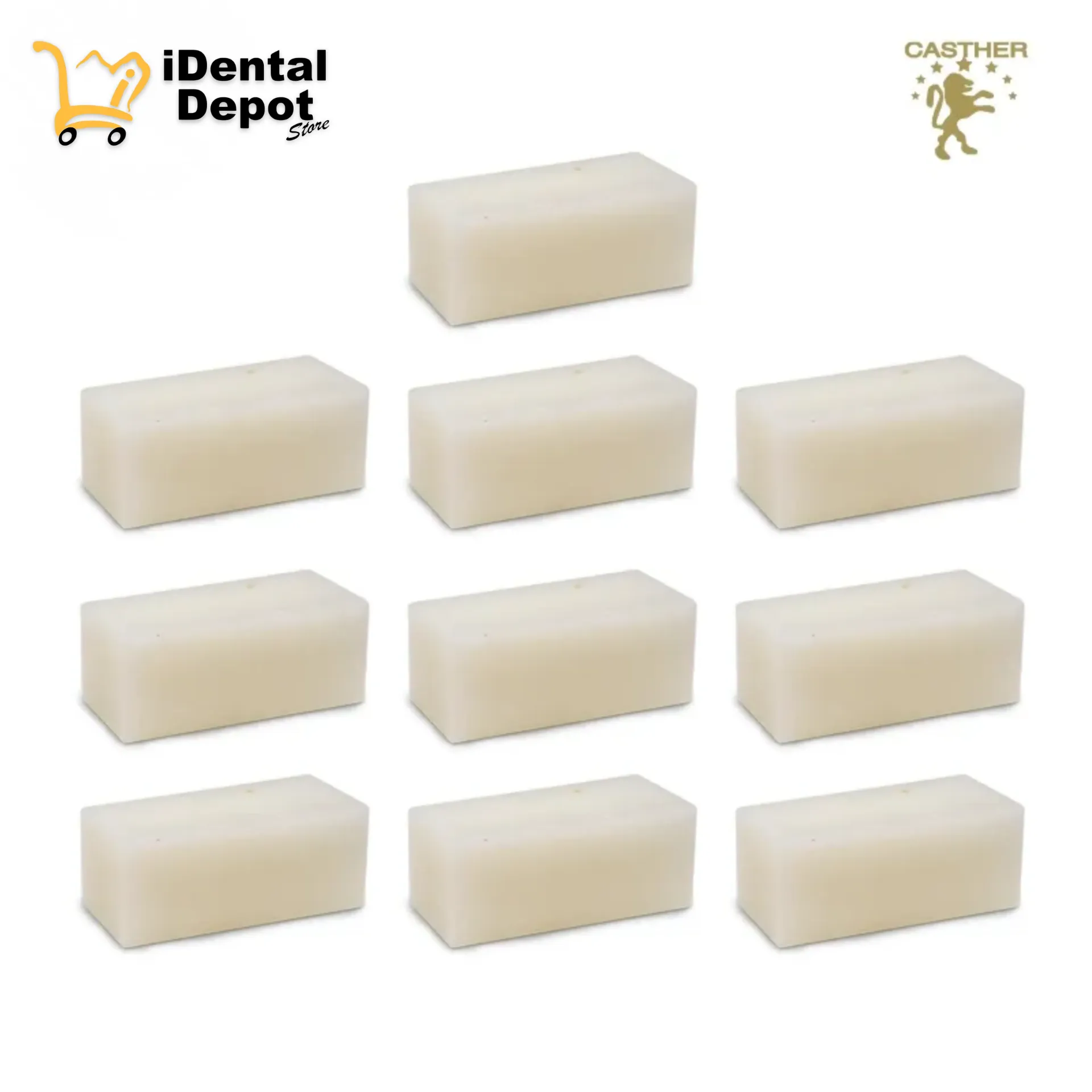 [CASTHERC62] CUBO DE CERA CASTHER 62 PAQ/10