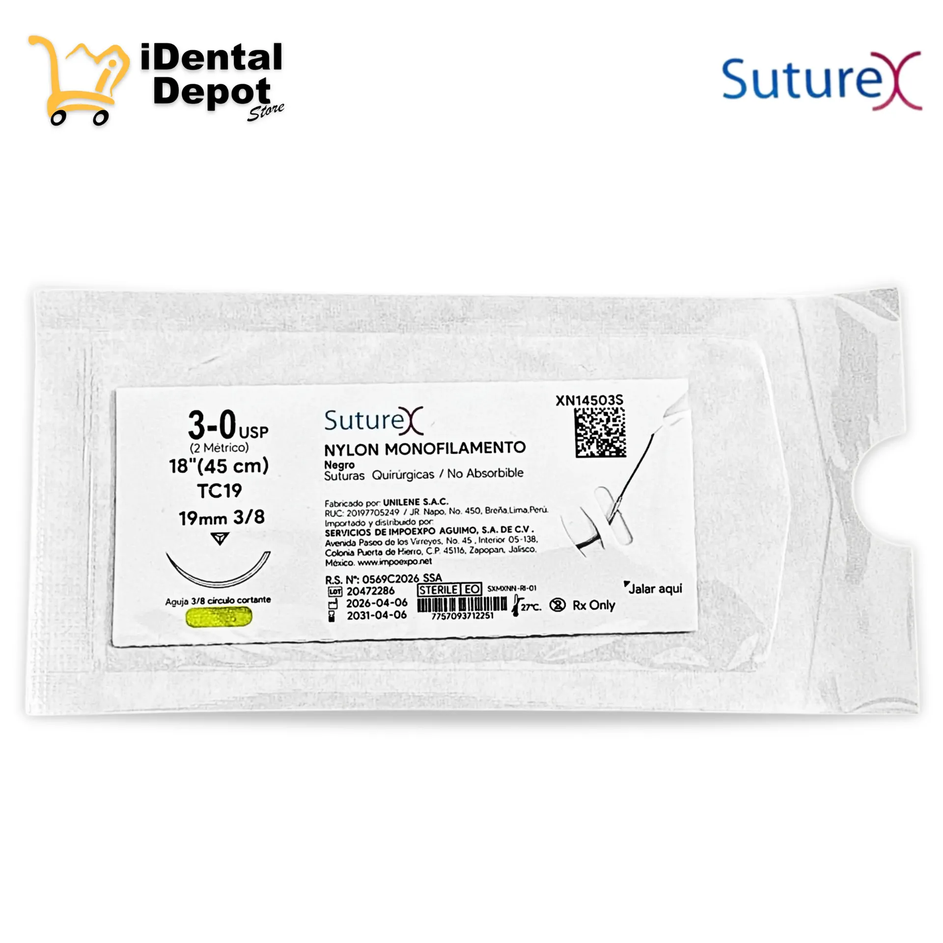 NYLON 3-0 SUTUREX