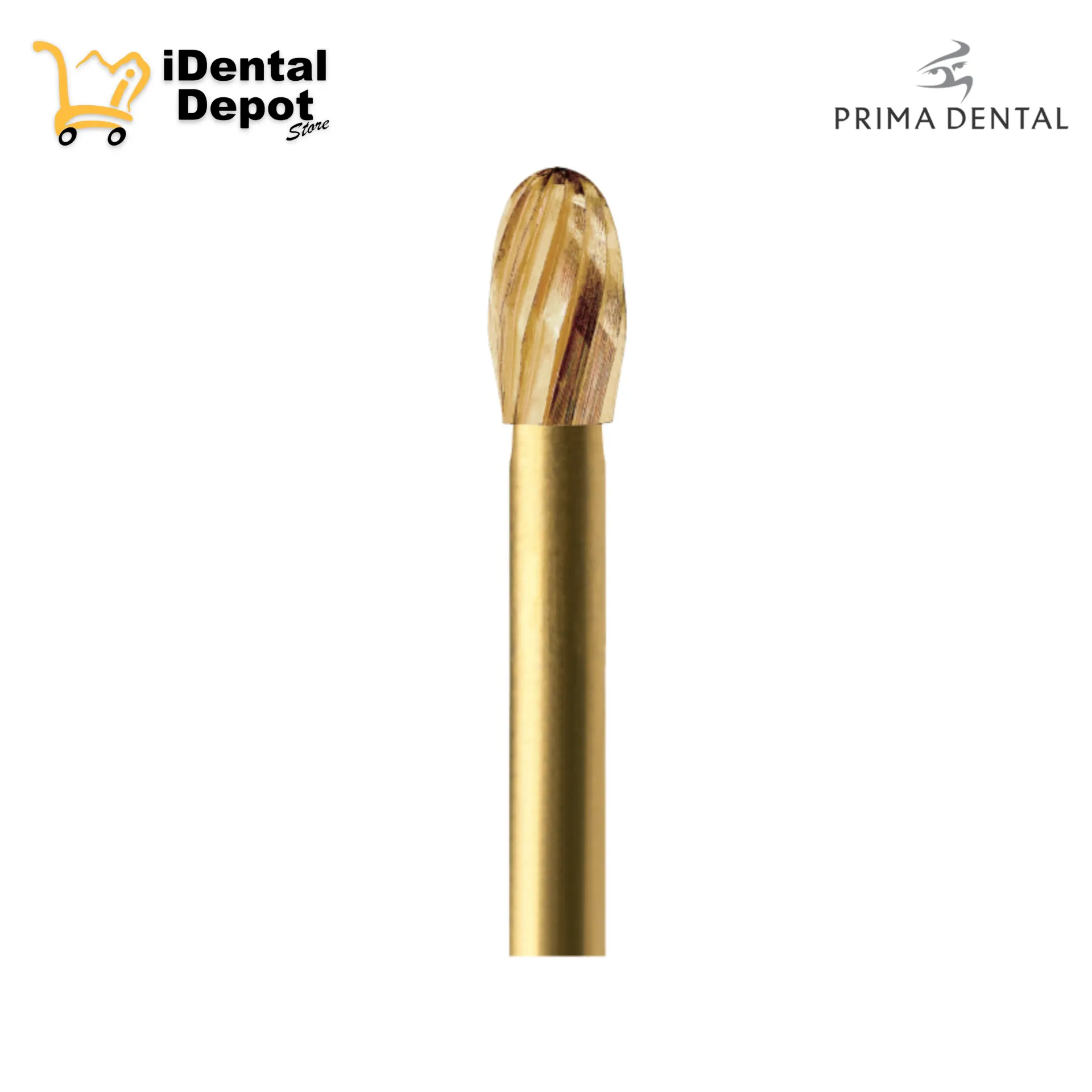 [11-FG7404] FRESA DE PULIDO(ORO) OVALADA C/5 7404