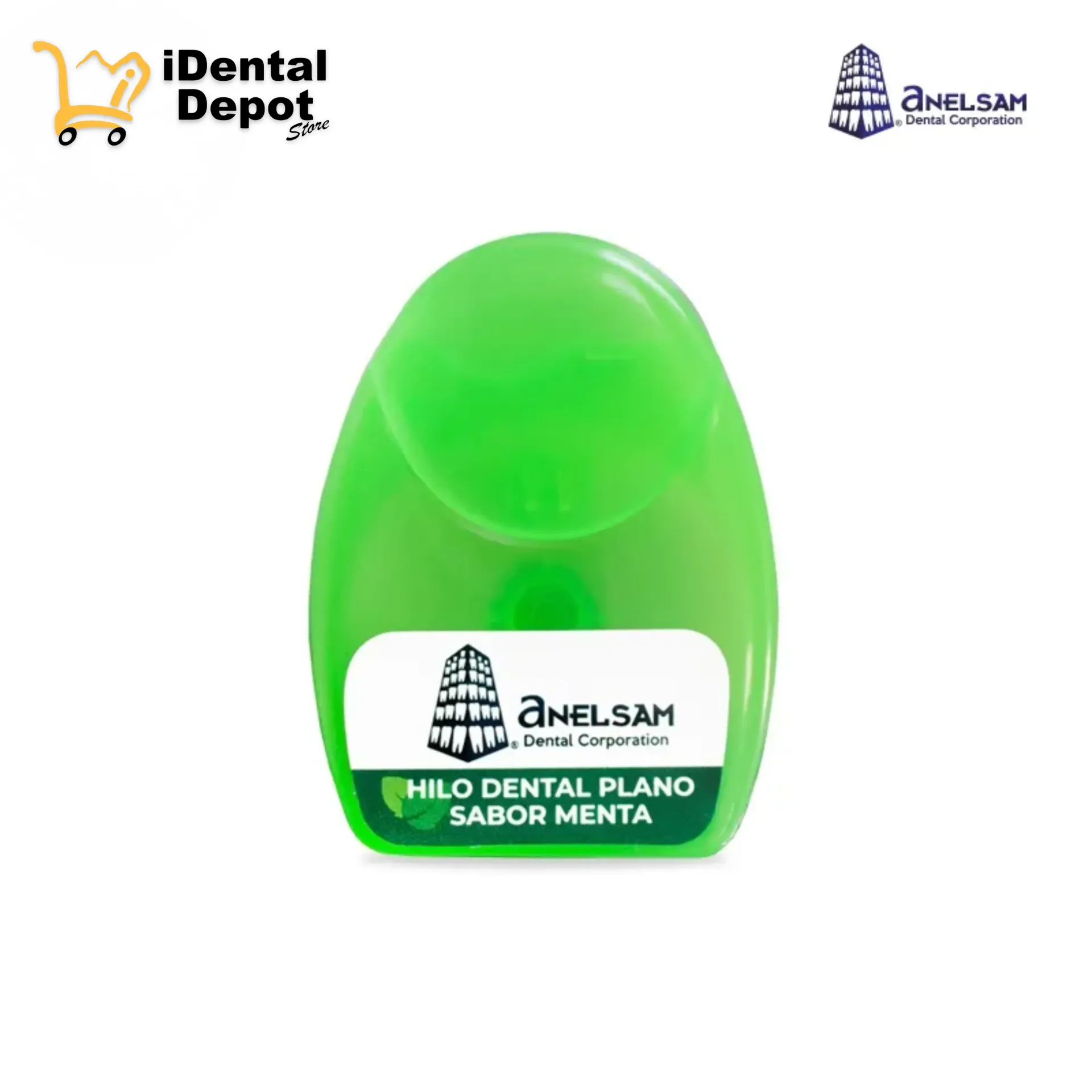 [ANELSAMDA1180] HILO DENTAL C/100M CON CERA SABOR MENTA ANELSAM