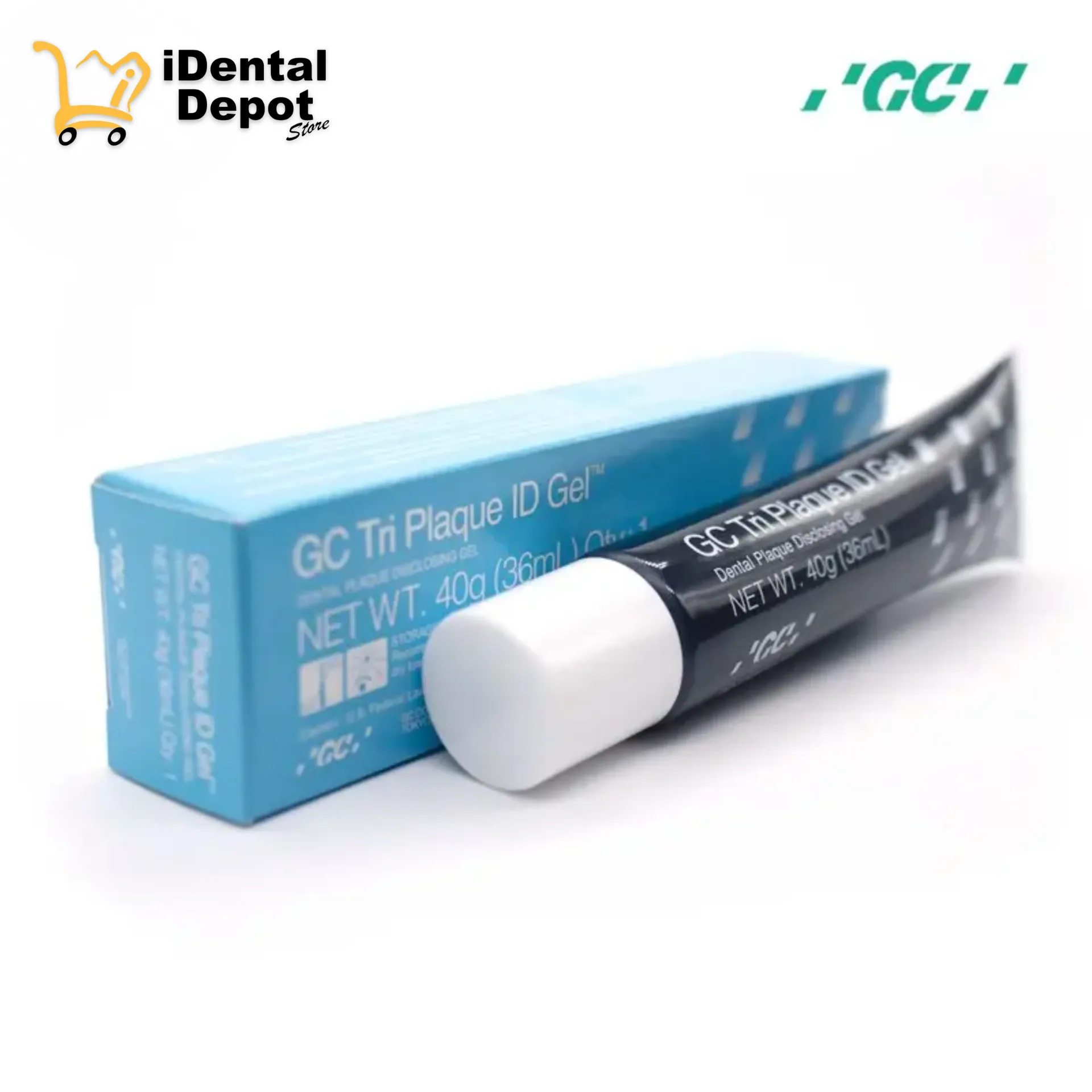 GC TRI PLAQUE ID GEL 40g (36ml) revelador de placa dental