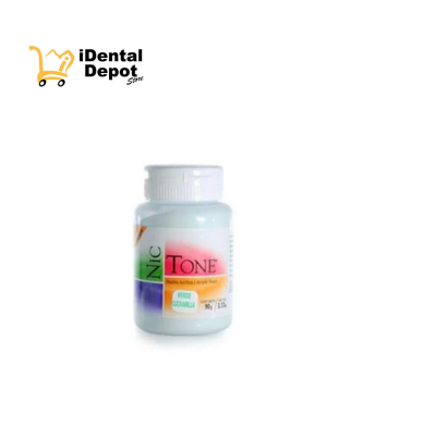 [108-1011] POLIMERO ACRILICO CUCHARILLAS NICTONE COLOR VERDE 90GR