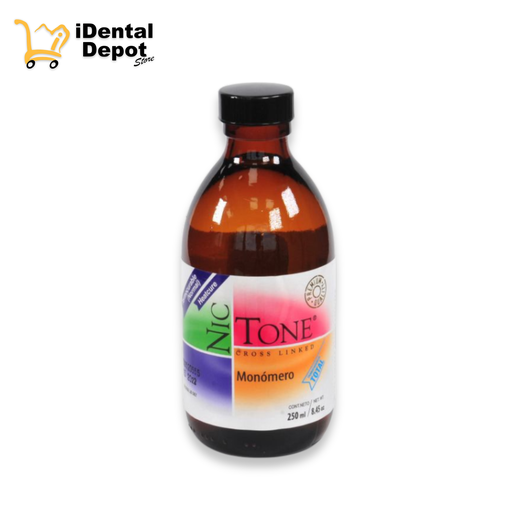 [138-0030] MONOMERO LIQUIDO RAPIDO (AUTOCURABLE) NICTONE 250ML