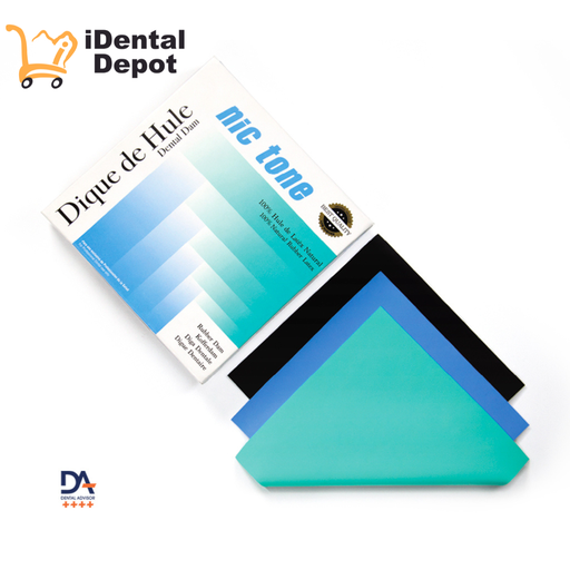 [144-0022] DIQUE NICTONE 6X6 MEDIANO AZUL C/36 HOJAS