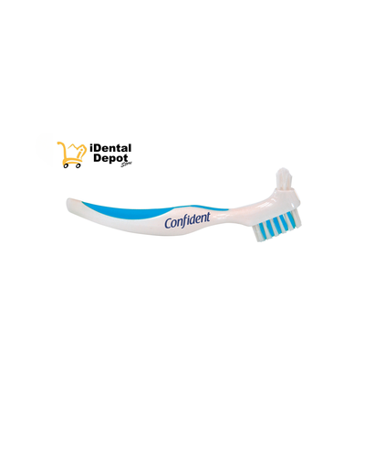 [147-3010] CEPILLO PARA PLACAS DENTALES CONFIDENT PZA