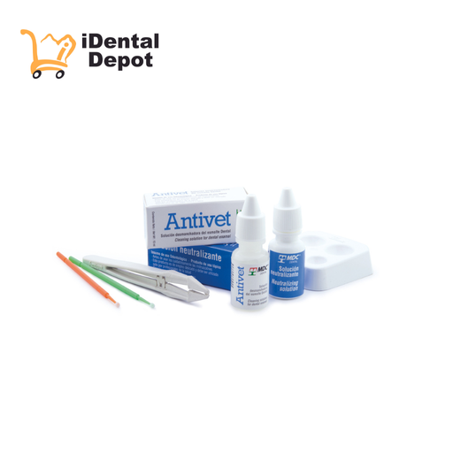 [146-0010] BLANQUEAMIENTO - KIT ANTIVET SOLUCION PARA LIMPIEZA DEL ESMALTE DEN
