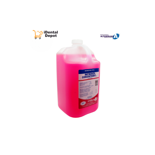 [ALT1] SOLUCIÓN ANTISÉPTICA - JABÓN ANTIBENZIL CONCENTRADO 3.750 ROJO