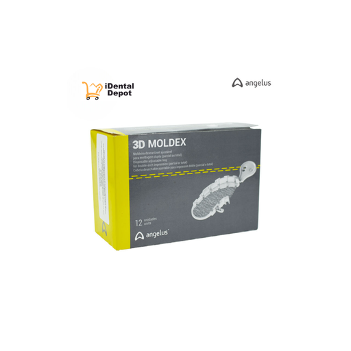 [ANGELUS254] CUCHARILLAS 3D MOLDEX CON 12 UNIDADES ANGELUS