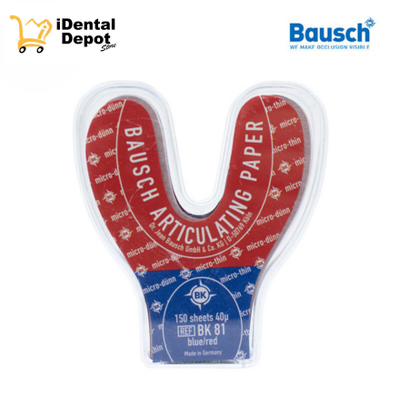 [BAUSCHPABK81] PAPEL ARTICULAR BAUSCH BICOLOR CON 150 HERRADURA BK-81