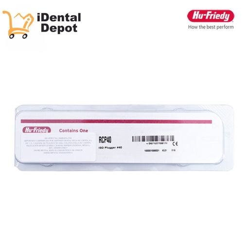 [HURCP40] CONDENSADOR ISO 40 NEGRO HU-FRIEDY