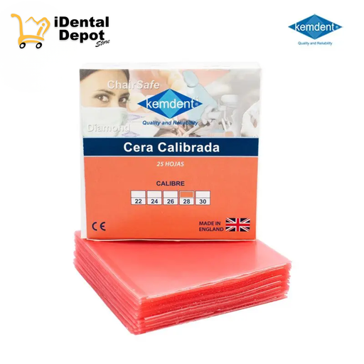 [KEMDENTWAX869] CERA INGLESA CALIBRADA #28