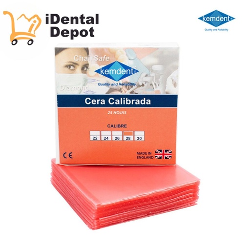 [KEMDENTWAX869] CERA INGLESA CALIBRADA #28