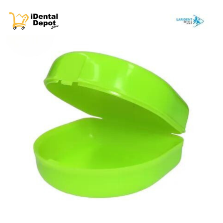 [LARIDENTG37] CAJA ORTHO PLATICO SIN CORDON LARIDENT ITALY VERDE CLARO