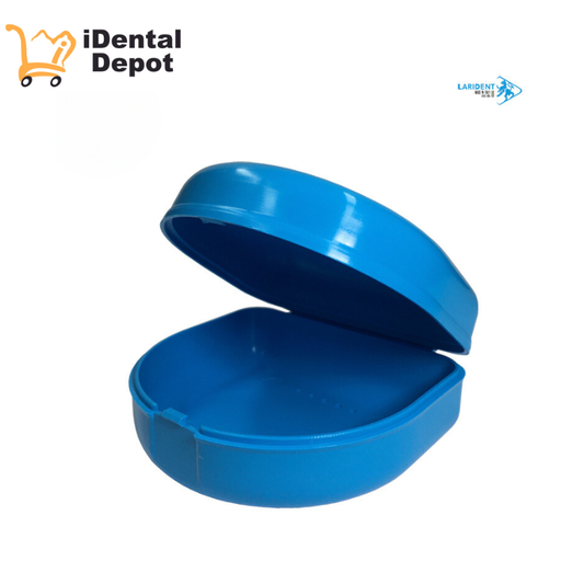 [LARIDENTG37AZ] CAJA ORTHO PLATICO SIN CORDON LARIDENT ITALY AZUL