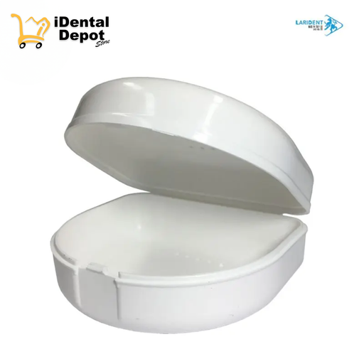 [LARIDENTG37BLA] CAJA ORTHO PLATICO SIN CORDON LARIDENT ITALY BLANCA