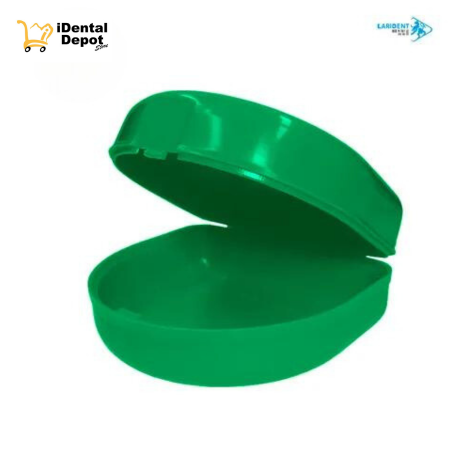 [LARIDENTG37VER] CAJA ORTHO PLATICO SIN CORDON LARIDENT ITALY VERDE