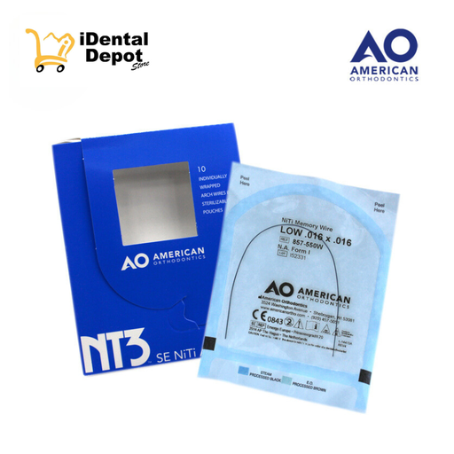 [AO14857-550W] ARCO NITI .016 X.016 INFERIOR INDIVIDUAL
