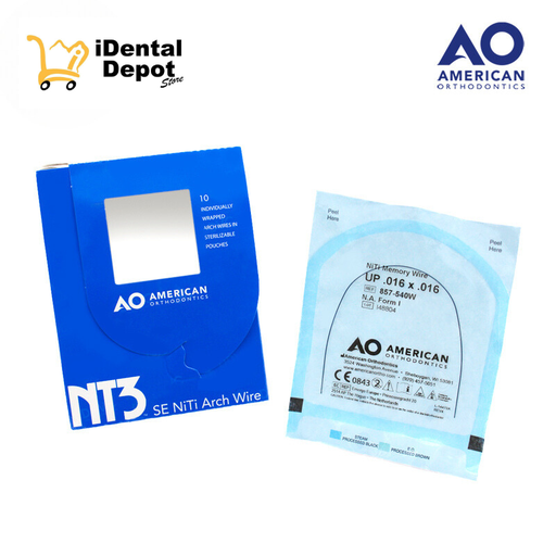 [AO13857-540W] ARCO NITI .016 X .016 SUPERIOR INDIVIDUAL
