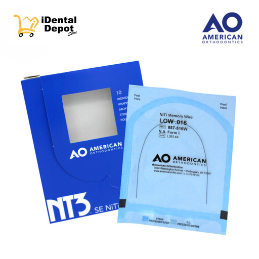 [AO06857-516W] ARCO NITI .016 INFERIOR INDIVIDUAL