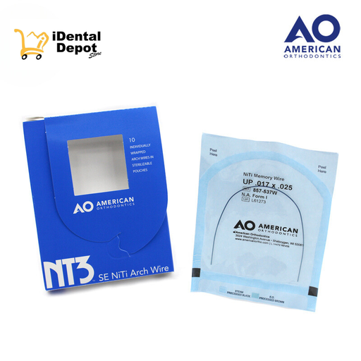 [AO17857-537W] ARCO NITI .017 X .025 SUPERIOR INDIVIDUAL